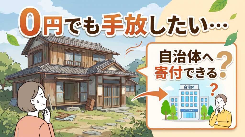 0円でも手放したい