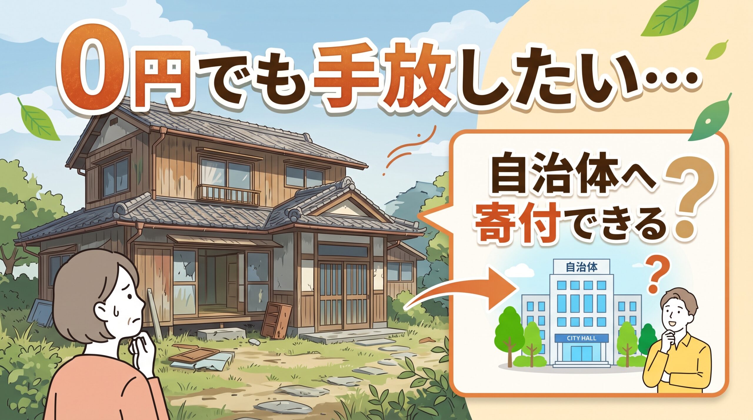 0円でも手放したい